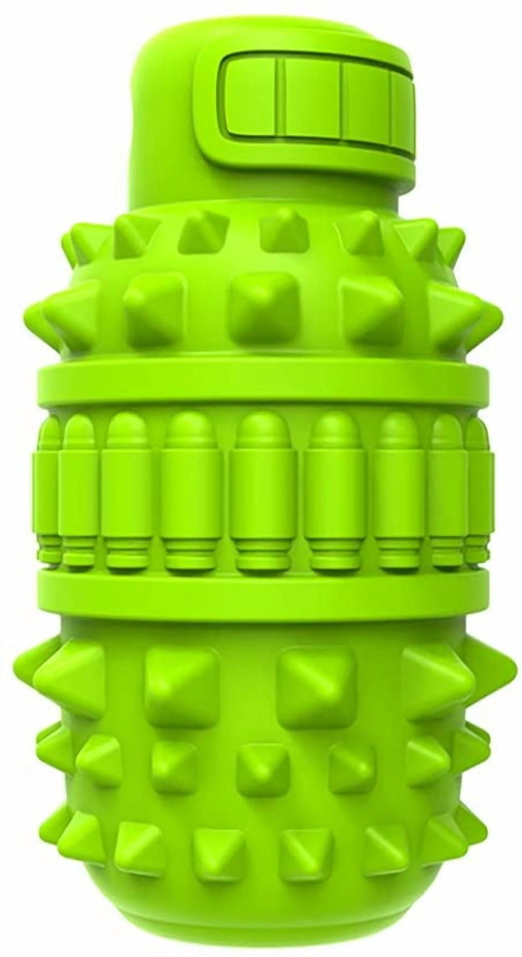 Durable Squeaky Dog Chew Toy for Aggressive Chewers, Tough Natural Rubber Interactive Chew Toy for Large and Medium Dogs, Teeth Grinding & Mental Stimulation